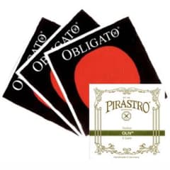【中古】バイオリン弦 4本セット E線Olive／A,D,G線 Obligatoのサムネイル