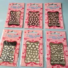 6袋セット☆3Dネイルシールのサムネイル