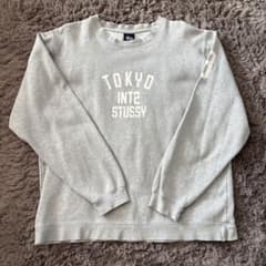【希少】STUSSY ステューシー スウェット TOKYO INT2 グレー Lのサムネイル