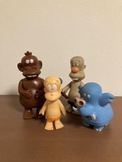 はじめ人間ギャートルズ ソフビ 4体セット はじめ人間ギャートルズ ソフビ 4体セット - メルカリ