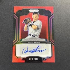 99枚限定 松井秀喜 2025 Prizm 直筆サインカード MLBカード - メルカリ