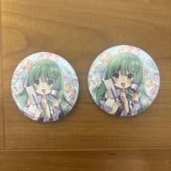 東方Project 東風谷早苗 缶バッジ 2個セットのサムネイル