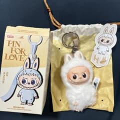 ラブブ LABUBU ぬいぐるみ キーホルダー イニシャル H ラブブ イニシャル H ぬいぐるみ アルファベット Labubu 【正規