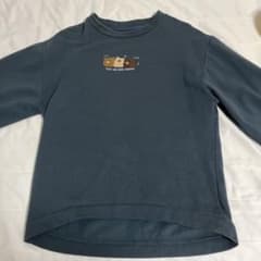 OLIVE des OLIVE クマ刺繍 スウェット トレーナー 3匹のサムネイル
