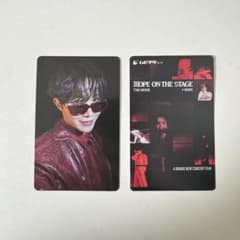 映画 HOPE ON THE STAGE ムビチケ購入特典 j-hopeトレカ④ - メルカリ