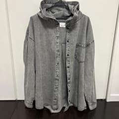 G*C様 ブラウス シャツ ケミカルフードシャツII レディースのサムネイル