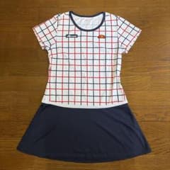 ellesse(エレッセ)テニスワンピース　ライトベージュ　Lサイズ　美品 ellesse エレッセ テニスウェア ワンピース Lサイズ - メルカリ
