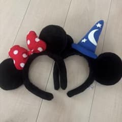 ディズニー カチューシャ 2点セット ミニー 魔法使いの弟子のサムネイル