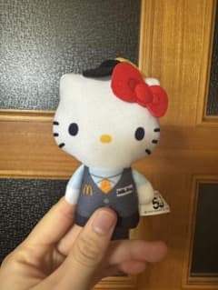 ハローキティ マクドナルド ぬいぐるみキーホルダー