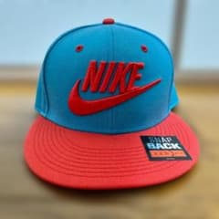 え*ん様 NIKE スナップバックキャップ 青/赤のサムネイル