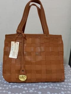 トートバッグ　ラム革　メッシュ　編み込み　新品　未使用　ズッケロ ロビタ　ダコタ トートバッグ ラム革 メッシュ 編み込み 新品 未使用 ズッケロ ロビタ
