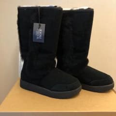 新品UGG  アグ サンダンスウォータープルーフトール ムートンブーツ黒　22㎝のサムネイル