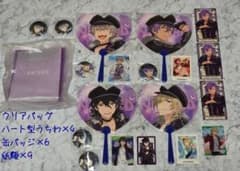 あんさんぶるスターズ UNDEAD グッズセット ハートうちわ 缶バッジetc