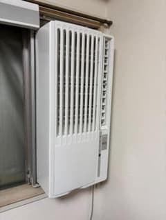 Haier JA-16Z 窓用エアコン リモコン付き - メルカリ