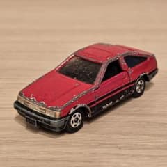 日本製トミカ　一般輸出用　トヨタ　カローラ　レビン トミカ】No.78 トヨタ カローラ レビン AE86/85 日本製 - メルカリ