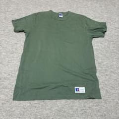 RUSSELL ATHLETIC ポケットTシャツ カーキ L