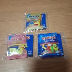 HARIBO シャカシャカキーホルダー 3種セット
