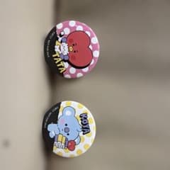 BT21 Tata Koya Pin Badge Set (2 pieces)