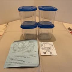 Tupperware クリアメイト 4個セット - メルカリ