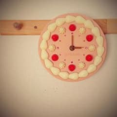 スイマー　ケーキ　時計のサムネイル