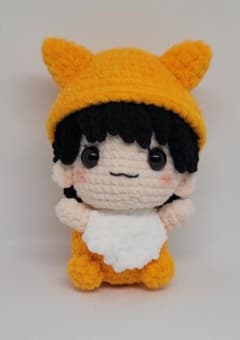 なにわ男子　大西流星君風　ハンドメイド あみぐるみ マスコットのサムネイル