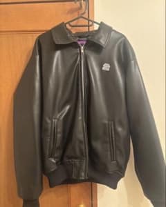 DRAGON SWIRL LOGO FAUX LEATHER ジャケット - メルカリ