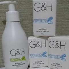 G&H　ボディソープ＋石けん3個のサムネイル