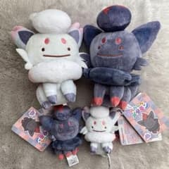 へんしん！メタモン ゾロア ヒスイゾロア ぬいぐるみ マスコット