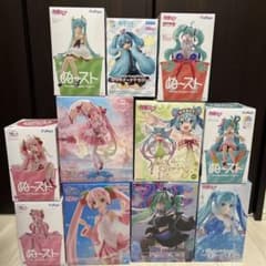 初音ミク　グッズ　11点　まとめ売り　セット 初音ミク フィギュア まとめ売り 11点セット - メルカリ