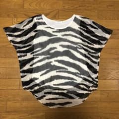 ゼブラ柄シースルーシャツのサムネイル