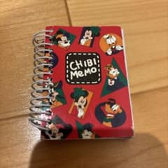 平成当時物 ディズニー CHIBI MEMO ミニメモ帳 平成レトロ