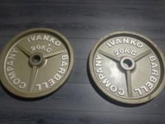 [引取限定] IVANKO 20KG ダンベルプレート 2枚セットのサムネイル