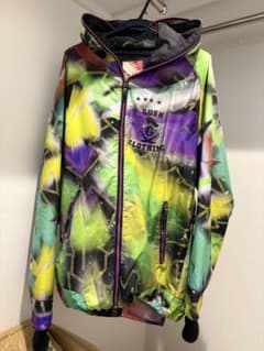 GUSH CLOTHING スノーボードジャケット グラフィティ柄 GUSH CLOTHING スノーボードジャケット グラフィティ柄 - メルカリ