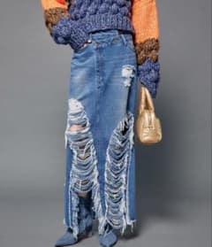 High Damage Denim Skirtのサムネイル