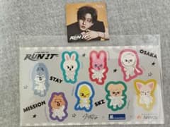Stray Kids RUN IT オリジナルステッカー 大阪のサムネイル