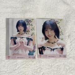 イコラブ 野口衣織 ラブソングに襲われる ピンクニット衣装 生写真