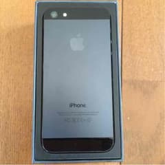 限界値下げしました iPhone5 本体 良品 ブラック 箱付のサムネイル