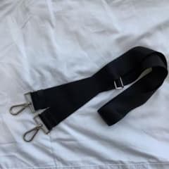 72079 PRADA ショルダーストラップ ブラック - メルカリ