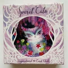 スピリットキャット オラクルカード Spirit Cat 美品 日本語ガイド付きのサムネイル