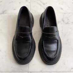 美品✨】Camper WALDEN ローファー レザー 黒 23cm - メルカリ