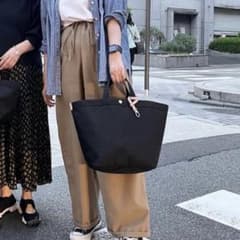 未使用◉限定◉エルベシャプリエ◉725C◉舟型トートL◉ノワール 