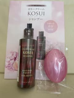 本日お値下げ　KOSUI カラークリームシャンプー ダークブラウン 200mlのサムネイル