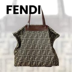 Fendiズッカ柄　折りたたみ トートバッグ FENDI フェンディ トートバッグ 折りたたみ エコバッグ ズッカ柄