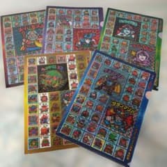 ビックリマン オリジナルクリアファイル 全5種セットのサムネイル
