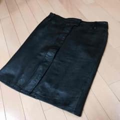 レザー（ラム革）ミニスカートのサムネイル