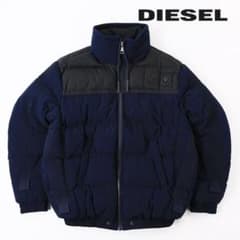DIESEL ネイビー ダウンジャケットのサムネイル