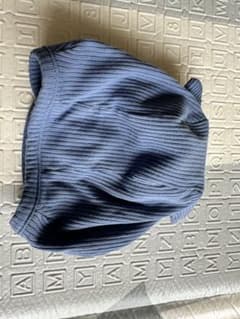 baby GAP ベビー帽子 くま耳 リブニット ブルー 0-3ヶ月のサムネイル
