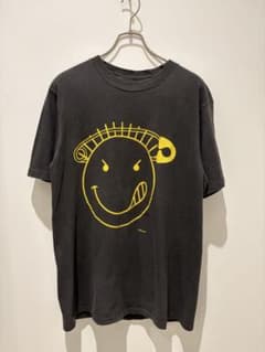 90s スマイル Tシャツ ブラックボディのサムネイル