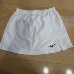 MIZUNO ミズノ テニス スコート ホワイト Lのサムネイル