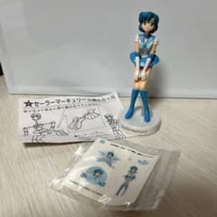 セーラームーン マーキュリー フィギュア シール 説明書 当時品 水野
